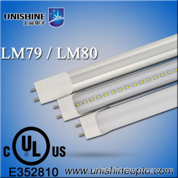 18W 1200mm 110/W t8 ul certified leds tube